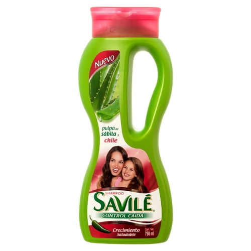 New 339434 Savile Shampoo 750Ml Pulpa De Sabila Y Chile ...