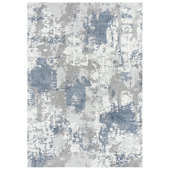SAFAVIEH Century Bentley Distressed Area Rug, Grey/Blue, 10' x 14'