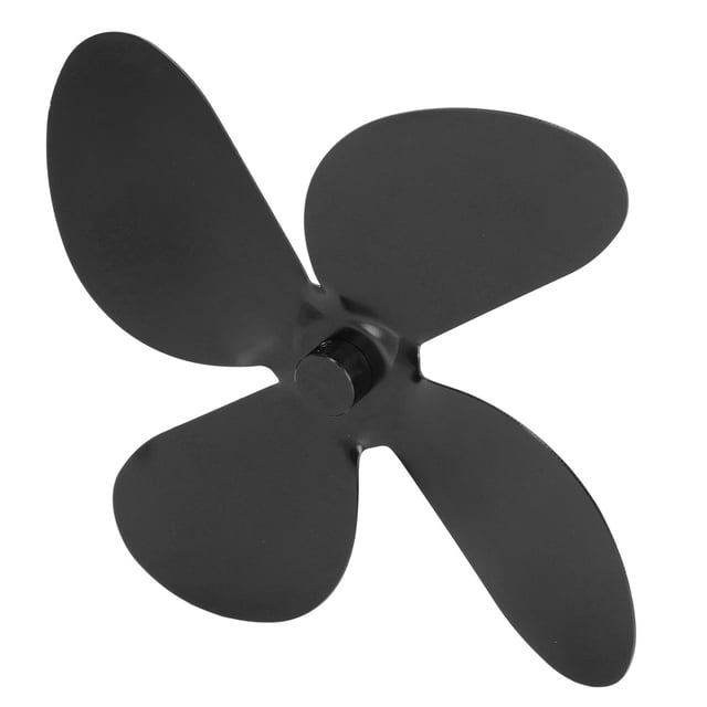 Aspas de ventilador, aspas de ventilador de estufa Aspas de ventilador de chimenea de aluminio Aspas de ventilador de estufa Logre más
