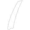Genuine OE Toyota Black Out Tape - 75924-52080