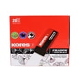 thumbnail image 3 of Borrador Negro Kores KE-20 Premium para Lápiz Caja con 20 Piezas, 3 of 5