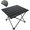 Black, variant on Portable Camping Table Ultralight Aluminum Camp Table with Storage Bag Folding Beach Table for Camping Hiking Backpacking Outdoor Picnic,Black
