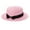 Pink, variant on PULLIMORE Womens Summer Beach Sun Straw Hat Travel Outdoor UV Hats Elegant Bow Hat (Pink)