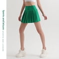thumbnail image 4 of Minivestido antiexposición, deportivo, para yoga, informal, para correr, tenis, falda para niños, novedad de verano, con bolsillo, 4 of 5