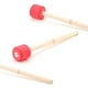 thumbnail image 4 of Advancent Instrumento de percusión de palo de mazos de bombo con mango de reemplazo de baquetas accesorio de música rendimiento Accesorios para instrumentos musicales Rojo, 4 of 6