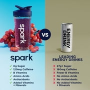 AdvoCare Spark Energy Drink Mix – Vitamin & Amino Acid Powder Supplement, Grape Flavor, 14 Stick Packs