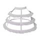 thumbnail image 1 of Enagua de crinolina con encaje para niñas, ideal para vestidos de graduación, bodas y novias., 1 of 8