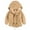 Beige, variant on HAOTAGS Toddler Girls Jacket Thicken Hoodies Coat for Kids Pink Size 7-8 Years
