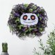 thumbnail image 5 of Guirnalda de calabaza blanca Adornos Regalo Jack-O-Lantern Wreath para puerta delantera al aire libre JShteea El nuevo, 5 of 9