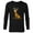 Black, variant on Santa’s Little Helper Reindeer Ears Holiday - Long Sleeve T-Shirt for Men – Customized-Black