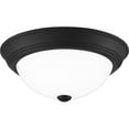 thumbnail image 5 of Quoizel Erwin 2-Light 13" Ceiling Light in Matte Black, 5 of 5
