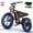 F6-Black-25AH, variant on 2000W Electric Bike Moped for Adults,40MPH Top Speed 48V 25Ah E-Bike, 80-60 Miles 20" Fat Tire Electric Dirt Bike with NFC and Password Unlock UL2849