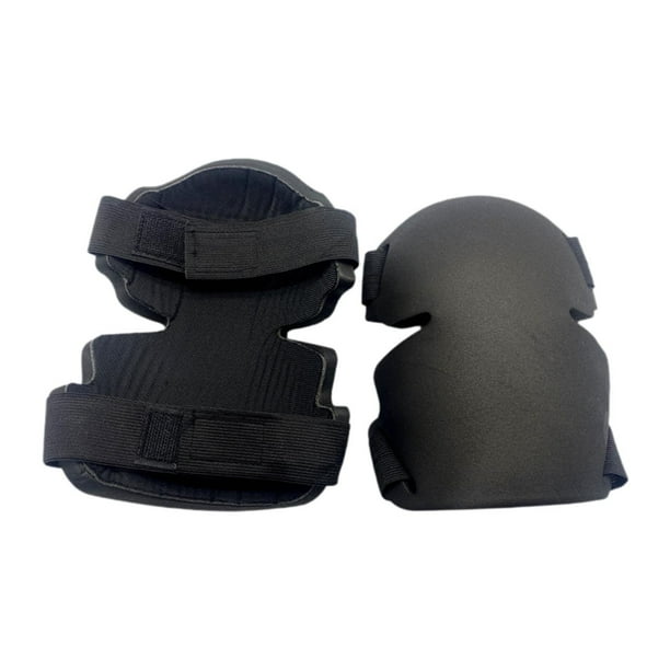 Rodilleras de jardinería de espuma gruesa y profesional, cómodas para hombres y mujeres. Negro
