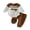 White, variant on Baby Boys Fall Outfits Long Sleeve Letter Embroidery Romper Pants Set