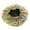 Gold, variant on Blue Baseball Caps Satin-lined Sleep Leisure Hat, Loose and Tight-fitting Double-layer Sleep Hat