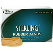 Alliance Rubber 24645 Sterling Rubber Bands, Size #64 (3-1/2" x 1/4"), Approx. 425 bands, 1 lb. box