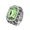 Green, variant on HIJONES Men's Stainless Steel Personalized Clouded Dragon Claw Multi-Color Gemstone Ring Biker Punk Halloween Jewelry Gift Green Size 9