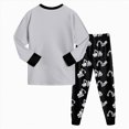 thumbnail image 5 of masbird Toddler Baby Boy Girl Outfit Hunting Crewneck Long Sleeve Shirt Pullover Tops and Pants 2 Piece Clothes Set Fall Winter 6-24 Months 2t 3t 4t 5t 6t 7t 8t 9t Children(Black,5-6 Y), 5 of 8