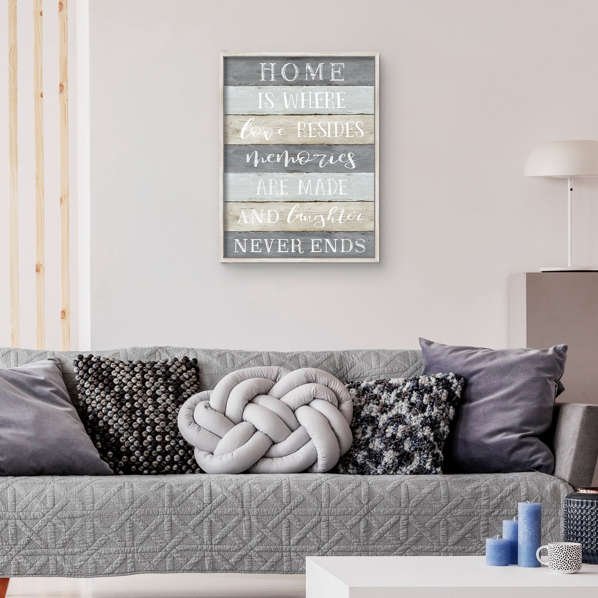 Laughter Never Ends by Natalie Carpentieri Box Framed Canvas Art Print