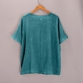 thumbnail image 5 of Everyday Short Sleeve Tops for Women Loose Fit Summer Trendy Blouse, 5 of 6