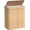 Natural, variant on 100L Laundry Hamper with Lid Bamboo Laundry Basket with Liner Bag Foldable Storage Hamper with Handles Natural
