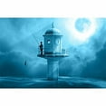 thumbnail image 3 of IDEA4WALL 6pcs Fantasy View Mysterious Place Peel and Stick Wallpaper Removable Wall Murals Large Wall Stickers for Home Decoration, 100"x24", 3 of 4