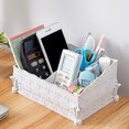 thumbnail image 4 of 1 Unids Comestic Caja de Almacenamiento Organizador de Maquillaje Multifunción Decoración de Flores Caja Chic Abanopi HQS-109478, 4 of 7