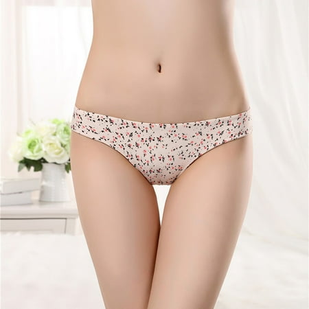 

Women lace Panties Seamless Cotton Panty Hollow briefs Underwear BG/M