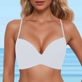 thumbnail image 2 of MKLEKYY Trajes De Baño Mujer 2 Piezas Women Back Stainless Steel Hooks Swimwear Tops Underwire Full Coverage Bikini Top Push Up Swim Crop Top Tie Back Bathing Suit Tops, 2 of 5