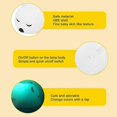 thumbnail image 5 of LED Colorful Night Light Cute Lying Bear Shaped Soft Silicone USB Rechargeable Bedside Night Lamp, 5 of 5