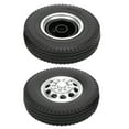 thumbnail image 3 of Neumático De Rueda De Coche RC Duradero, Neumático De Coche RC De Aleación De Aluminio, Camión RC Tractor RC Para 1/14 RC Car RC Crawler Car OTVIAP 1/14 Truck Front Tire, 3 of 8