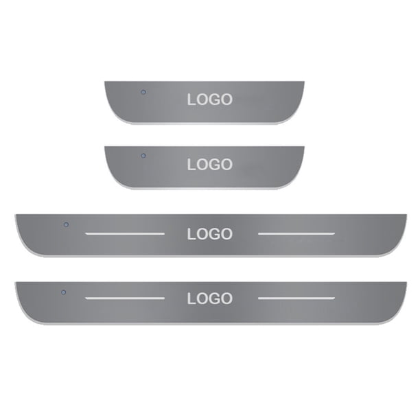 Lámpara de proyector de logotipo de luz de alféizar iluminada para puerta de coche (para Toyota estilo A) Likrtyny Accesorios para autos y motos