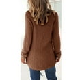 thumbnail image 3 of LilyLLL Womens Fluffy Fleece Sweater Jumper Tops Casual Plain Pullover Blouse Shirt, 3 of 3