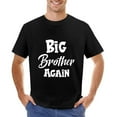 thumbnail image 7 of Big Brother Again Hipster Men's Cotton Short Sleeve HD Print Tee for Casual T-Shirt Crew Neck Top Black M, 7 of 7