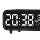 thumbnail image 4 of Reloj de Escritorio con Carga Inalámbrica LED, Luz Multifuncional, Reloj Despertador de Hotel Simple, Decoración , Color Negro, 4 of 5