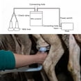 thumbnail image 4 of Goat Milking Machine, Pulsation Vacuum Pump Milker 12000mAh Battery Efficient Stainless Steel Plastic  for Home, 4 of 7