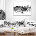 thumbnail image 4 of Designart Tokyo Skyline - Cityscape Throw Pillow - 18x18, 4 of 5