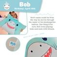 thumbnail image 3 of Saint Eve Kids Pillow Pals Fuzzy Pillow Case, Cute Animal Friends Soft Pillow Cover for Kids Beds and Nap Time - Bob the Shark, 3 of 6