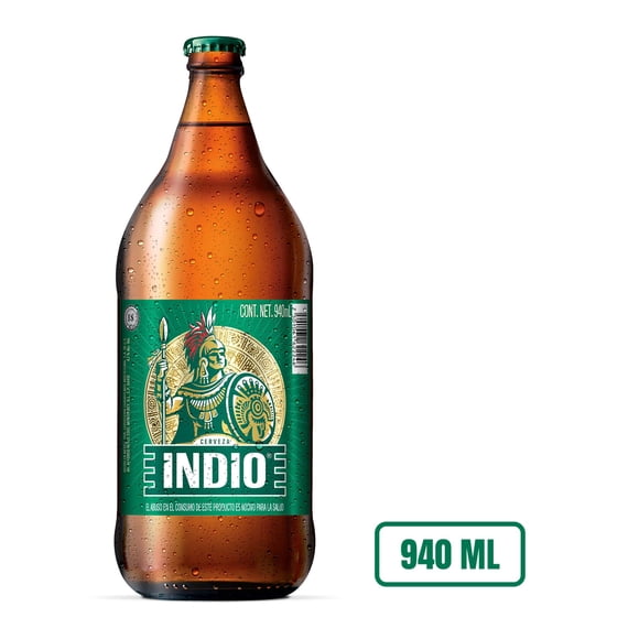 Cerveza Indio 940 ml