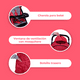 thumbnail image 2 of Carriola Para Bebé Aeiou Francia Reclinable Con 3 Llantas Rojo, 2 of 7