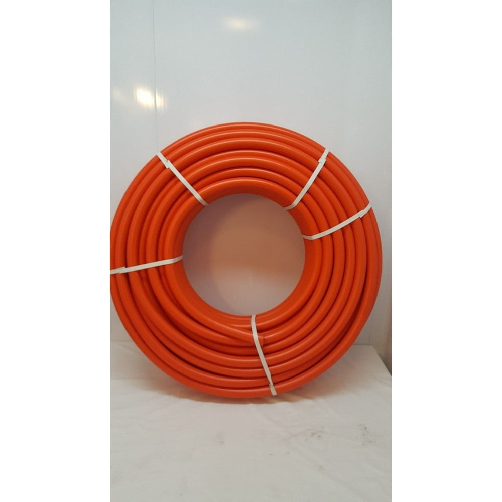 1/2"300' feet Orange Pexalpex tubing for heating, plumbing Walmart
