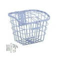 thumbnail image 4 of Colaxi Accessoires de Panier de Vélo avec Couvercle, Panier de Rangement pour Guidon avant, Panier Suspendu pour Vélo pour la Randonnée, Vélos de Route, Extérieur Blanc, 4 of 8