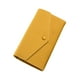 thumbnail image 2 of Cartera de mano elegante para mujer con bolsillo con cremallera y monedero minimalista Amarillo, 2 of 9