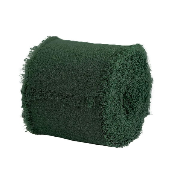 Monstrate Cinta de gasa Cinta de flecos de moda para ramos de novia Cintas de cinta de gasa rasgadas a mano thin30 Type3 NO3
