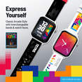 thumbnail image 4 of Tetris™: My Play Watch – Retro Gaming Smartwatch with Selective Tech, Non-Connected, Built-in Tetris™, Custom Watch Faces, Classic Arcade Sound, Heart Rate & Fitness Tracker, IP67 Water Resistant, 4 of 6