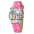 thumbnail image 1 of Clearance Sale Sfonq Womens Watches Fashion Cartoons buckle Dazzling Child Mesh Belt Watch Rubber watch Mothers Day Gift for Grilfriend,Hot Pink Buy 2 Save 10%, 1 of 1