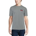 thumbnail image 4 of Men's Gray Ole Miss Rebels Comfort Colors Campus Scenery T-Shirt, 4 of 5