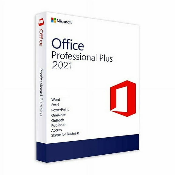 Microsoft Office Professional Plus 2021 (DVD) - 1 PC Unbranded DVD