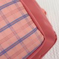 thumbnail image 4 of Mochila Lattice Cute Bear Laptop Nylon School Bag para vacaciones Sandía Rojo Rojo, 4 of 7