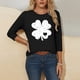 thumbnail image 5 of TaTaai Hoodies Shirts for Women Early Fall Long Sleeve Tops Vintage Graphic Outfits Tops Fashion Pullover Tees Gift, 5 of 6
